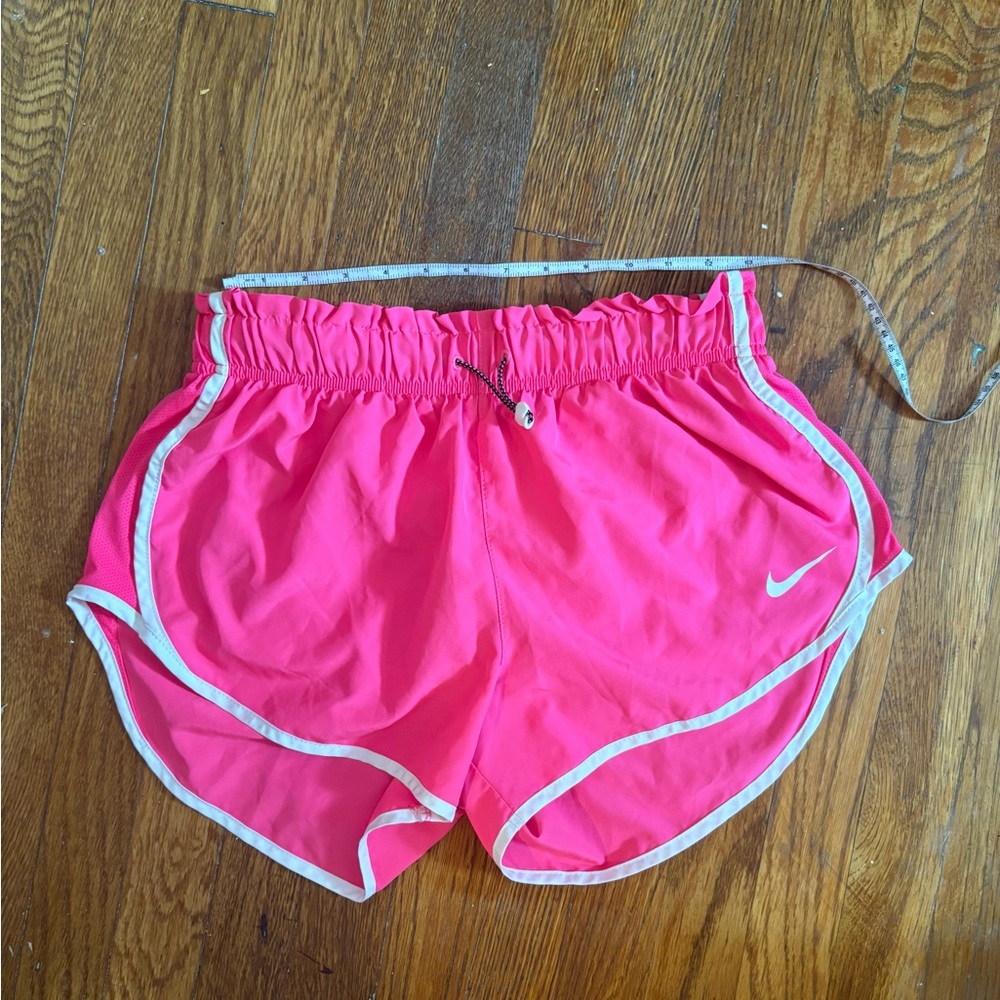 Nike Pink Athletic Shorts with Moisture-Wicking Fabric